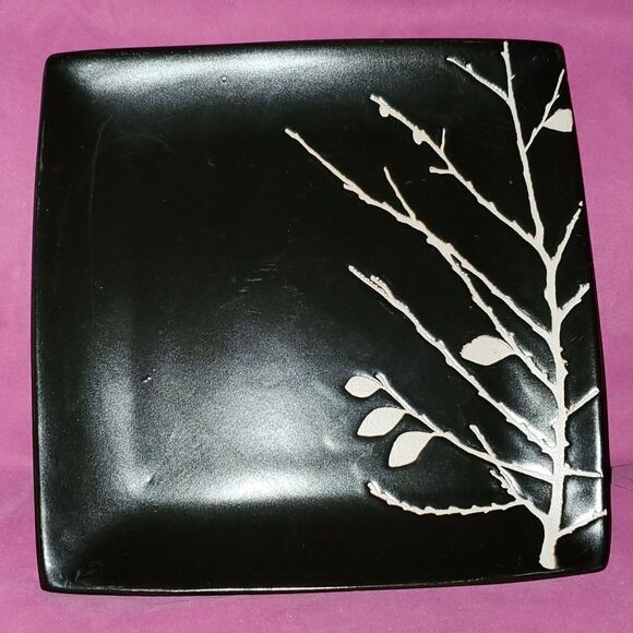 Soho Loft Fall Branch Design Plate 11" - Picture 1 of 3